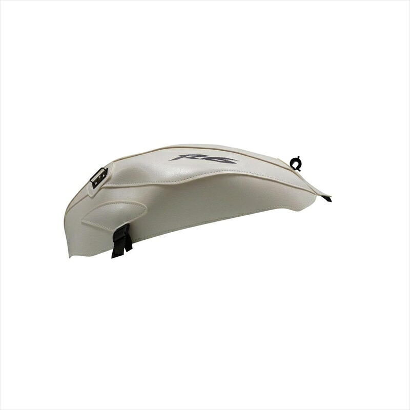 バイクパーツ バグスター タンクカバー ホワイト/レッド 1553C 4547567510338 YZF-R6 08-15