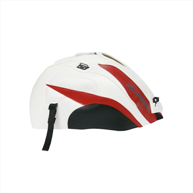 バイクパーツ バグスター タンクカバー ホワイト/レッド 1548D 4547567802242 CBR1000RR 08-11