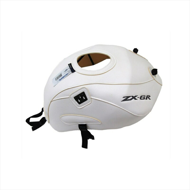バイクパーツ バグスター タンクカバー ホワイト 1575C 4548664822249 ZX-6R 09-11