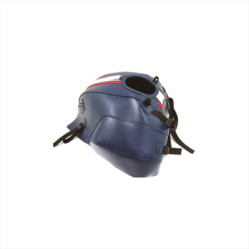 バイクパーツ バグスター タンクカバー ピーコックブルー/シルバー/オレンジ 1591R 4549950195658 V7 10-18