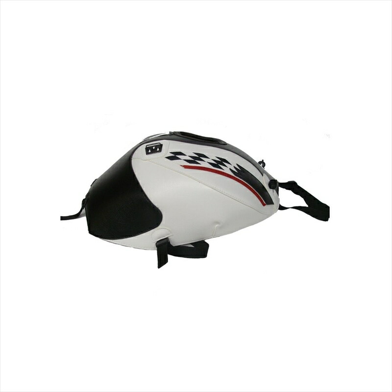バイクパーツ バグスター タンクカバー ブラック/ホワイト 1570H 4550255469795 GLADIUS400/650 09-15
