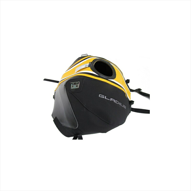 バイクパーツ バグスター タンクカバー マットブラック/サルファーイエロー/ブラック 1570N 4550255469856 GLADIUS400/650 09-15 29,969円