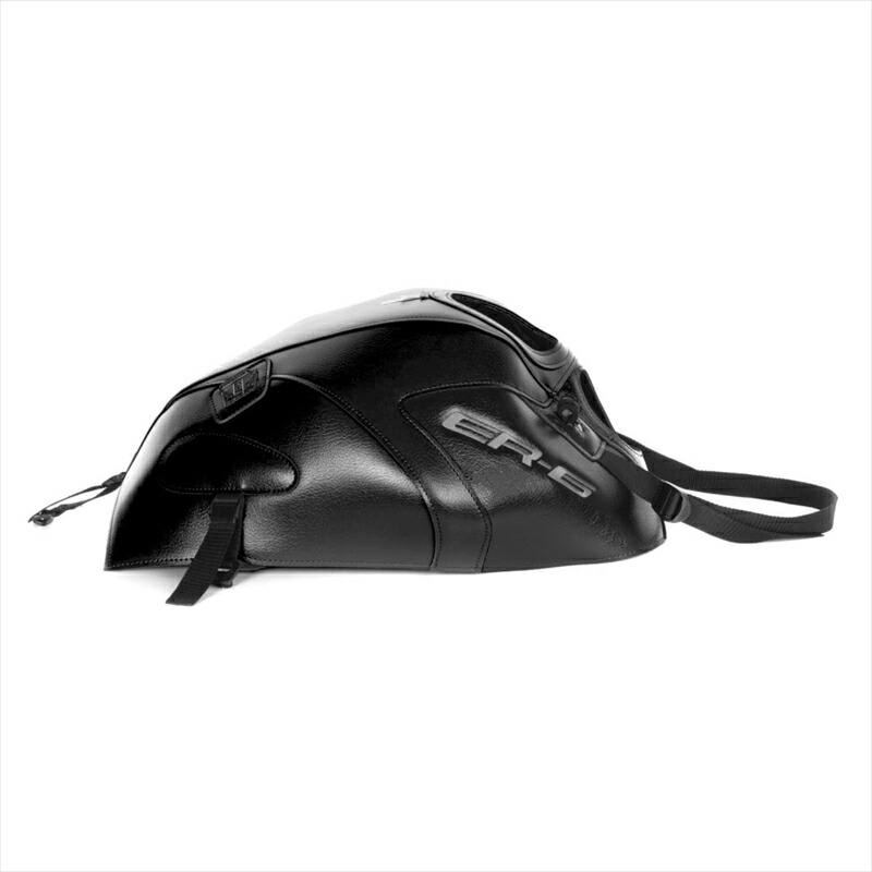 バイクパーツ バグスター タンクカバー ブラック 1627U 4548664929634 ER6N/F 12-16