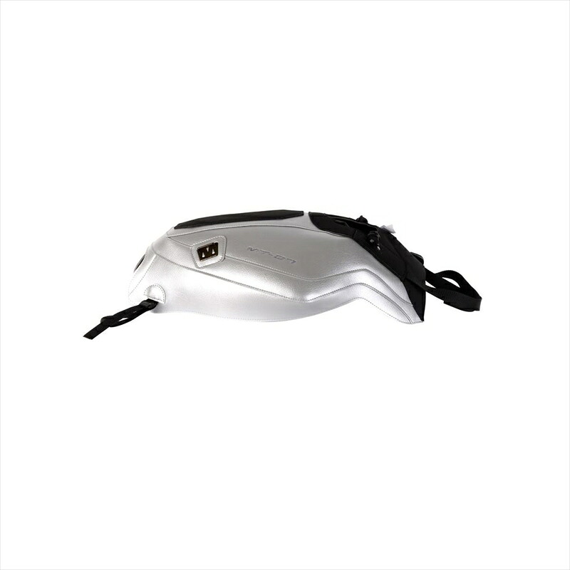 バイクパーツ バグスター タンクカバー シルバー/マットブラック 1681G 4548916398973 MT-07 14-17