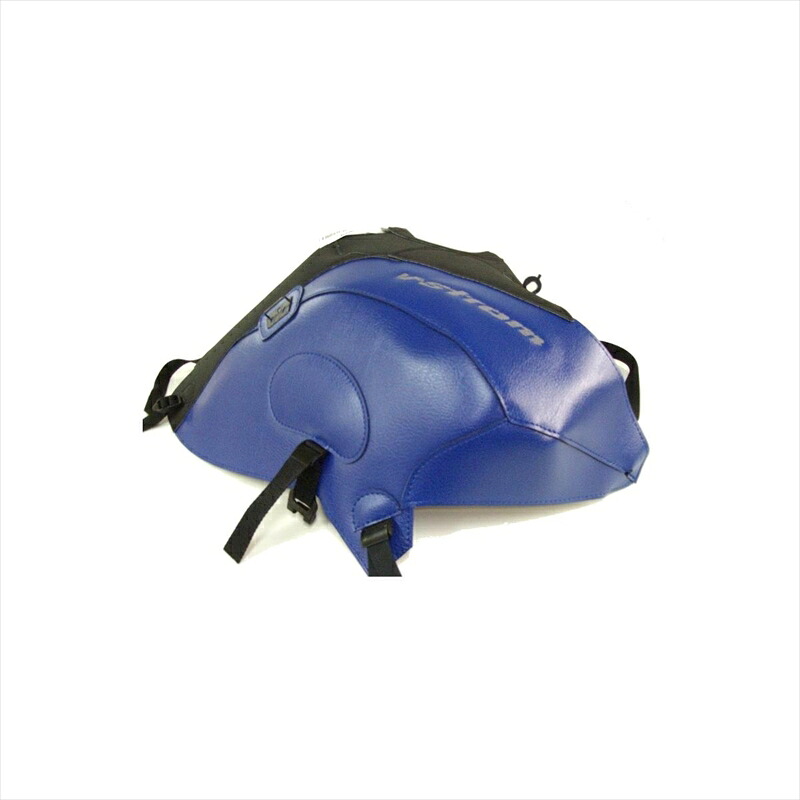 バイクパーツ バグスター タンクカバー マットブラック/ブルー 1626E 4548916570065 V-STROM 650 12-16