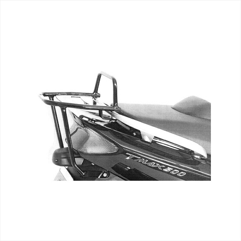 バイクパーツ HEPCO&BECKER(ヘプコアンドベッカー) トップケースキャリア リアラック ブラック 650441 01 01 4548664522989 T-MAX -07