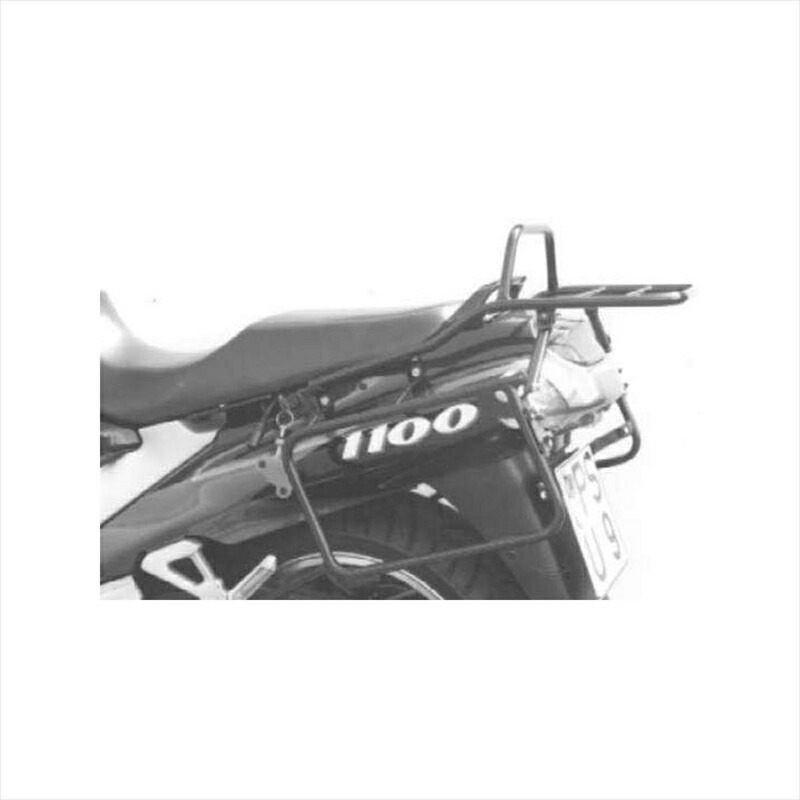 バイクパーツHEPCO&BECKER(ヘプコアンドベッカー) トップケースキャリア リアラック ブラック 650264 01 014548664526833ZZR1100 93-01｜バイク用品はとやグループ2号店