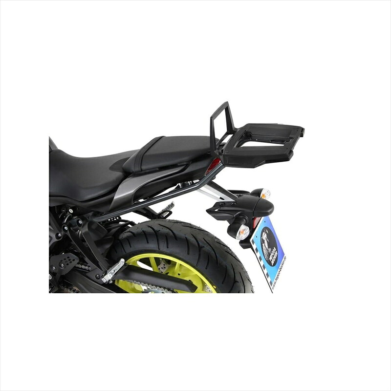 バイクパーツHEPCO&BECKER(ヘプコアンドベッカー) トップケースキャリア アルラック アンスラサイト 6504537 01 054548916225552MT-07 14-24|バイク用品はとやグループ2号店