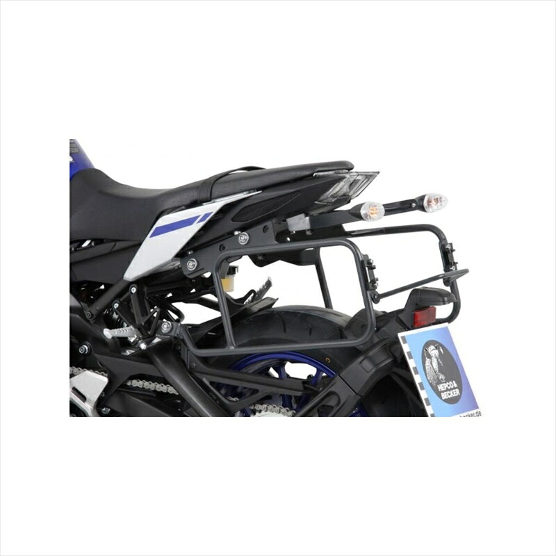 バイクパーツHEPCO&BECKER(ヘプコアンドベッカー) サイドキャリア Lock-it アンスラサイト 6504557 00 054549950181460MT-09 17-20｜バイク用品はとやグループ2号店