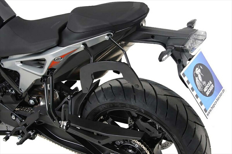 バイクパーツ HEPCO&BECKER(ヘプコアンドベッカー) C-Bowサイドキャリア ブラック 左側 6317569 00 01L 4549950880400