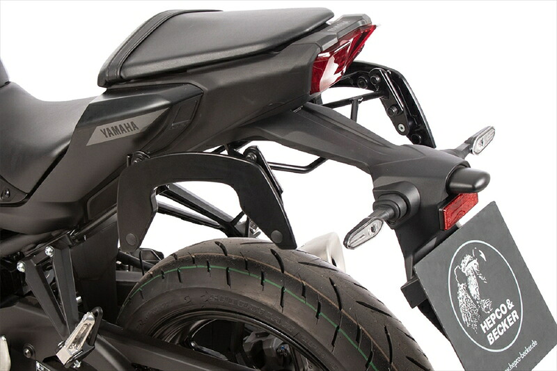 バイクパーツ HEPCO&BECKER(ヘプコアンドベッカー) C-Bowサイドキャリア ブラック6304567 00 014549950967101|バイク用品はとやグループ2号店