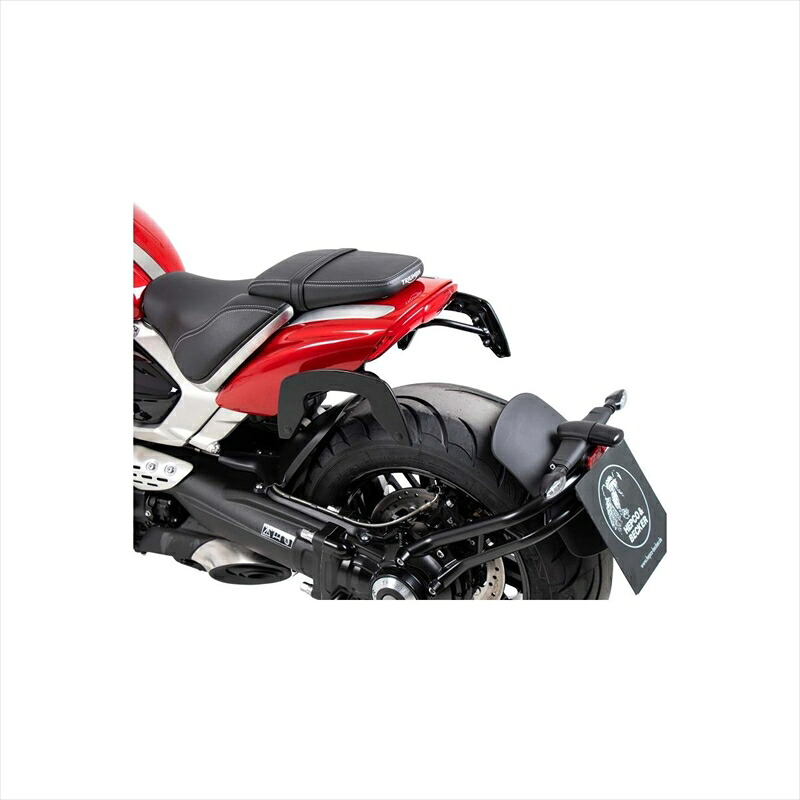 バイクパーツHEPCO&BECKER(ヘプコアンドベッカー) C-Bowサイドキャリア ブラック 6307606 00 014550255488345ROCKET III R/GT 20-23｜バイク用品はとやグループ2号店