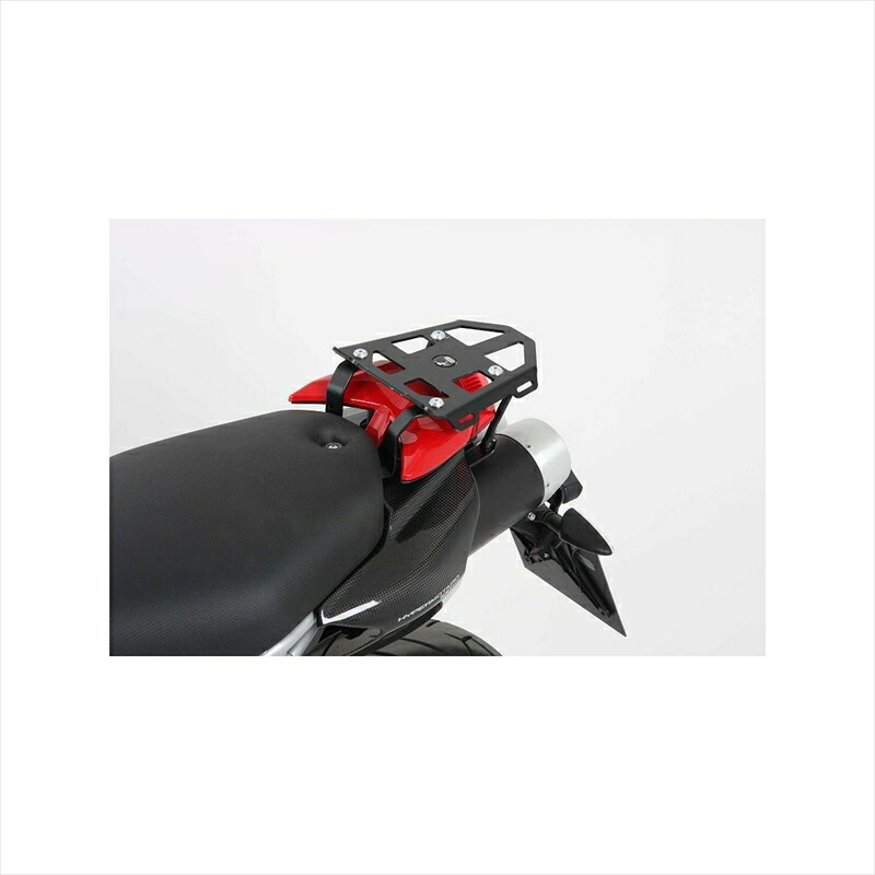 バイクパーツHEPCO&BECKER(ヘプコアンドベッカー) ミニラック ブラック 650786 01 014548664518500Hypermotard796/1100EVO/SP 10-12|バイク用品はとやグループ2号店