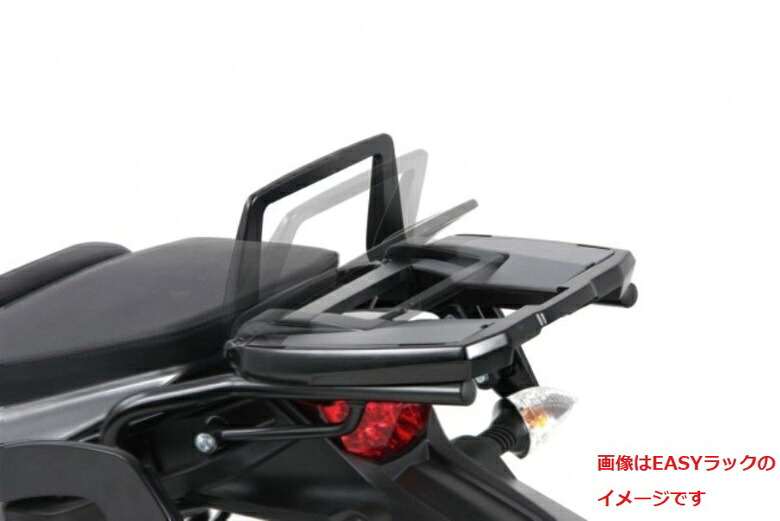 バイクパーツHEPCO&BECKER(ヘプコアンドベッカー) トップケースキャリア イージーラック ブラック 661658 01 014548916861378R1200R 11-14｜バイク用品はとやグループ2号店