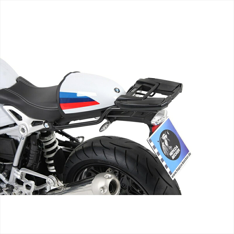 バイクパーツ HEPCO&BECKER(ヘプコアンドベッカー) トップケースキャリア イージーラック ブラック 6616505 01 01 4549950322603 R NineT Racer 17-23