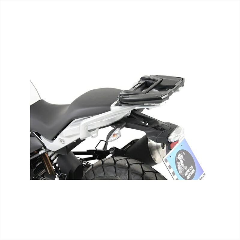 バイクパーツHEPCO&BECKER(ヘプコアンドベッカー) トップケースキャリア イージーラック ブラック 6626507 01 014549950561521G310GS 17-25|バイク用品はとやグループ2号店