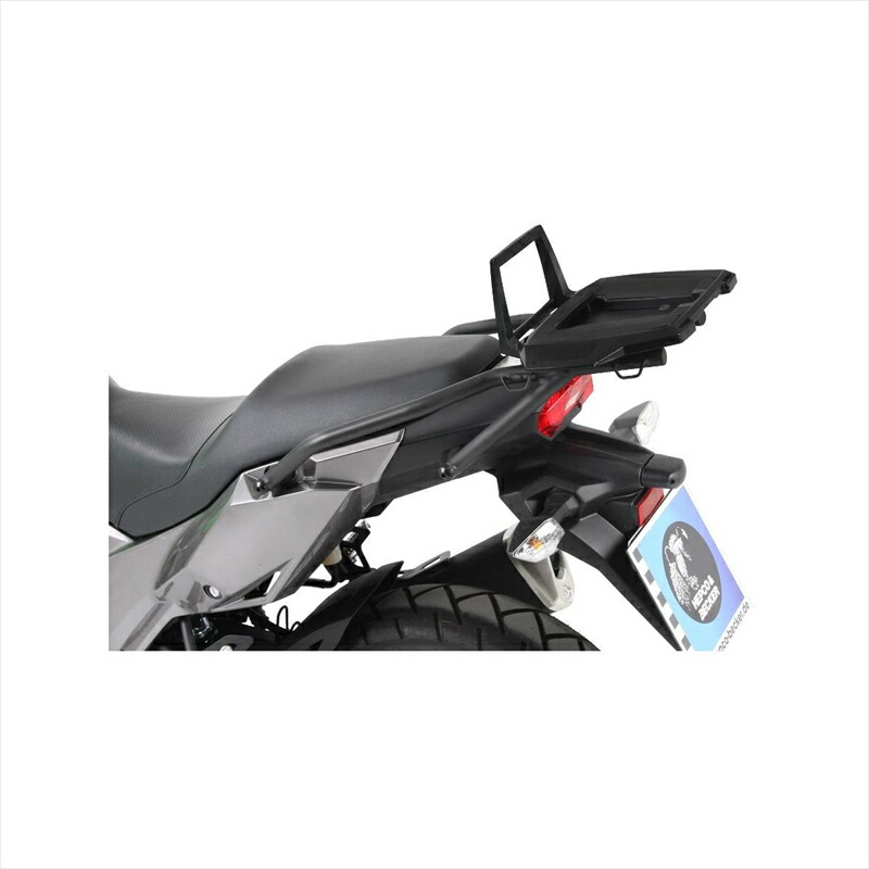 バイクパーツ HEPCO&BECKER(ヘプコアンドベッカー) トップケースキャリア アルラック ブラック 6552526 01 01 4549950827177 Versys-X250 17-20
