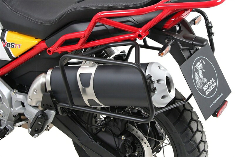 バイクパーツHEPCO&BECKER(ヘプコアンドベッカー) サイドキャリア エンデューロ ブラック653554 00 014549950959120｜バイク用品はとやグループ2号店