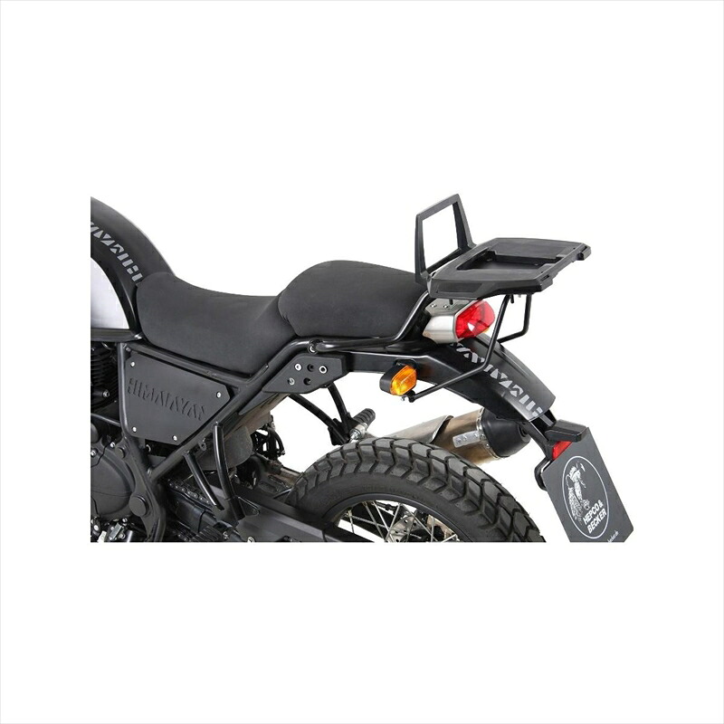 バイクパーツHEPCO&BECKER(ヘプコアンドベッカー) トップケースキャリア アルラック ブラック 6557590 01 014550255176686Himalayan 18-20|バイク用品はとやグループ2号店