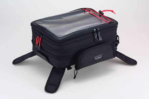 【5日前後で発送】バイク用品 モトフィズ MOTOFIZZ タンクバッグGT BLK 10-16L 130X240X330 MFK-001 4510819101530
