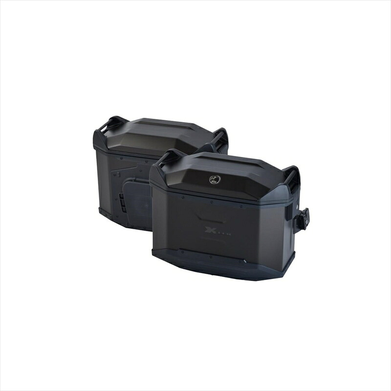 バイクパーツ HEPCO&BECKER(ヘプコアンドベッカー) XCEED サイドケースセット HBS-XCD-SS-B 4550255014964 ジェットブラック