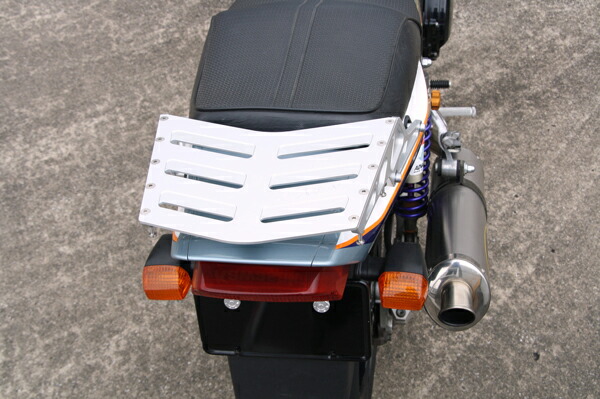 バイク用品 ハーディー HARDY カスタムビレットキャリア ブラック ZRX1100 ZRX1200 ＊DAEGソウチャクNG HBC403BK 4548664025060