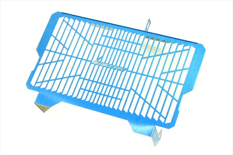 バイクパーツBIKERS(バイカーズ) ラジエターガード ステンレス チタンコート ブルーY0154-BLU4548916458141｜バイク用品はとやグループ2号店