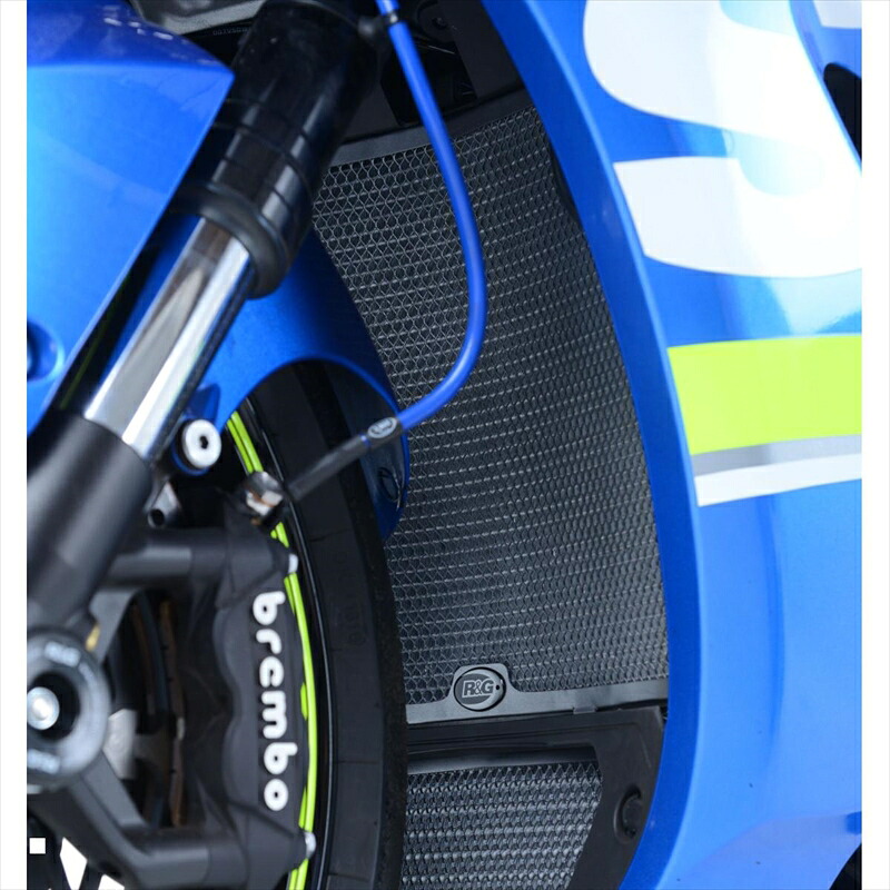 バイクパーツ 冷却系アールアンドジー ラジエターガード ブルーRG-RAD0216BLUE 4573382059943GSX-R1000/R 17-｜バイク用品はとやグループ2号店
