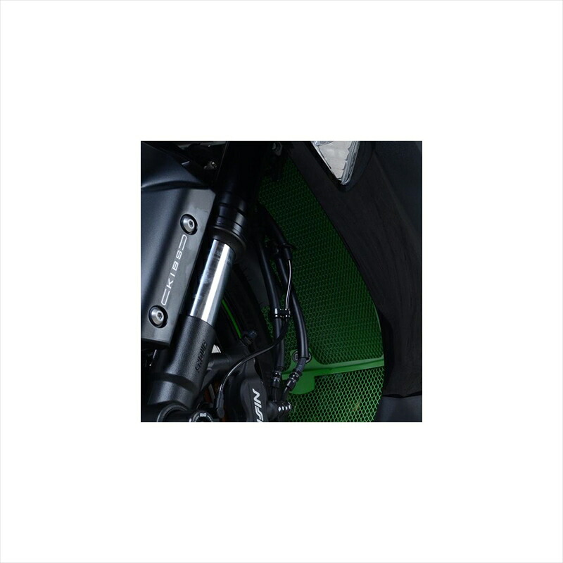 バイクパーツ 冷却系アールアンドジー ラジエターガード チタンカラーRG-RAD0243TI 4580041233095ZX-6R 63619-｜バイク用品はとやグループ2号店