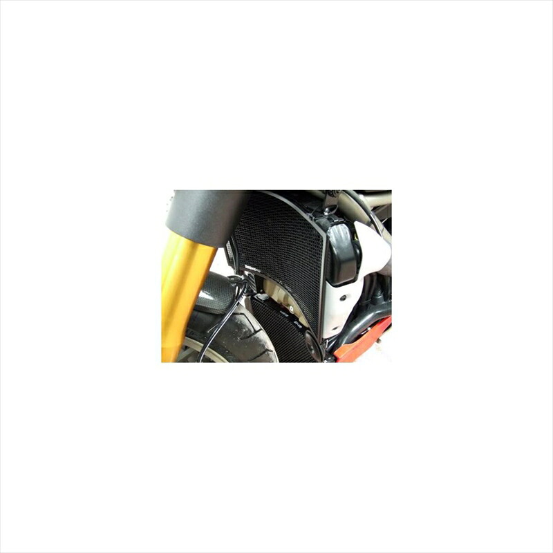 バイクパーツ 冷却系アールアンドジー ラジエター&オイルクーラーガードセットRG-RAD9016BK 4571381457456ブラック DUCATI Streetfighter/S 08-|バイク用品はとやグループ2号店