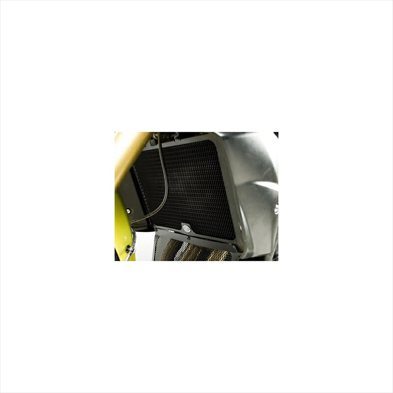 バイクパーツ 冷却系 アールアンドジー ラジエターガード ブラック RG-RAD0101BK 4571381458545 TRIUMPH Tiger800 11-