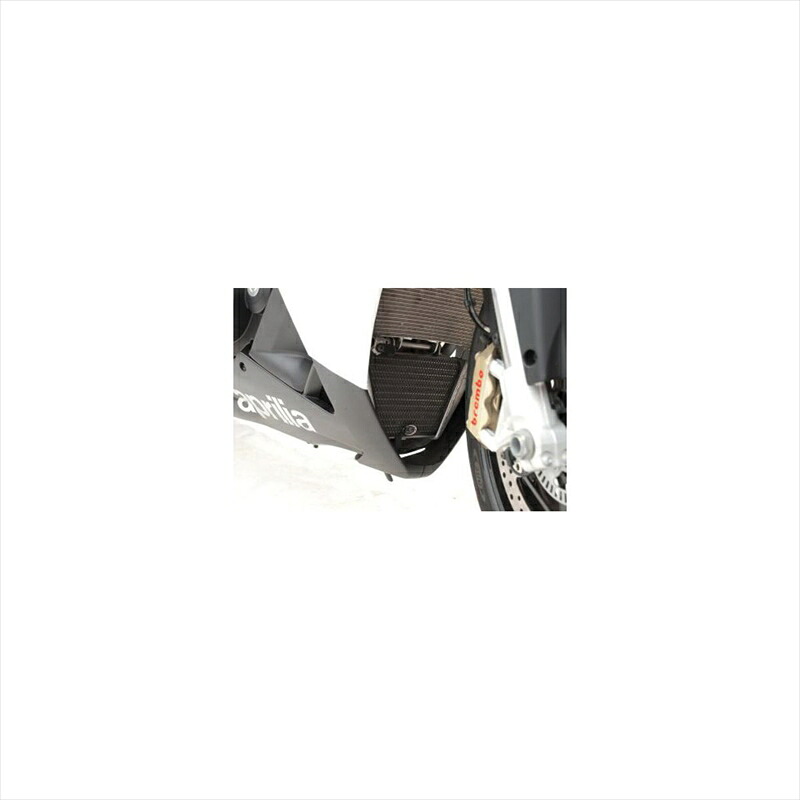 バイクパーツ 冷却系 アールアンドジー オイルクーラーガード ブラック RG-OCG0012BK 4571381459542 APRILIA RSV4/FACTORY 09-14・TUONO V4 11-14