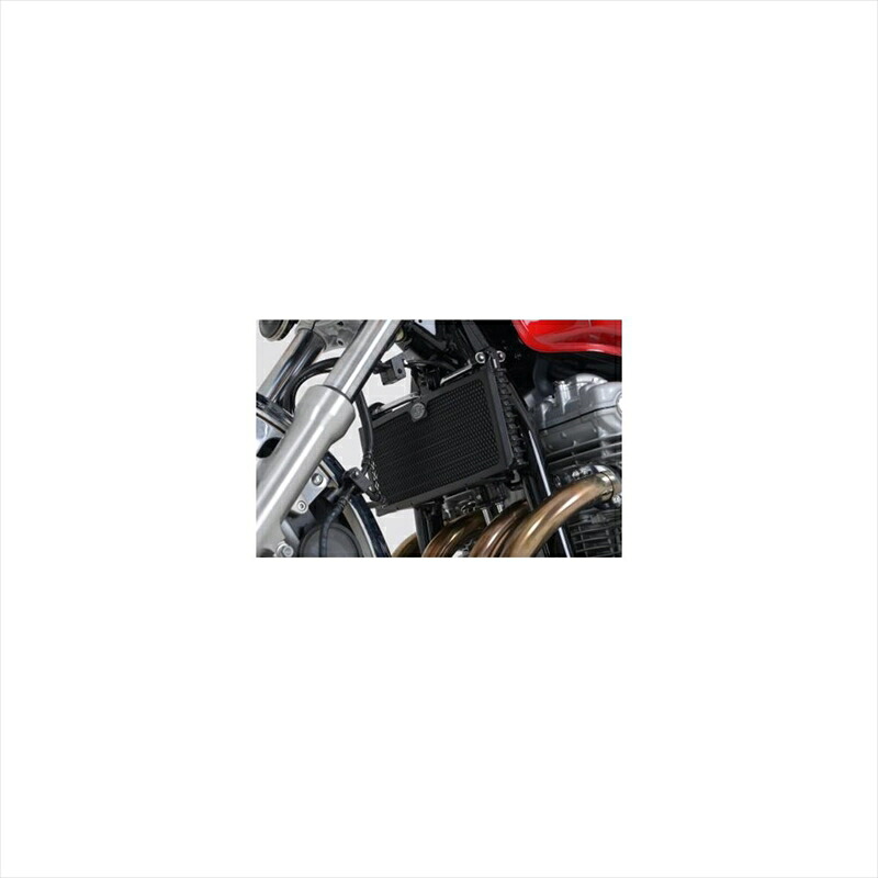バイクパーツ 冷却系 アールアンドジー オイルクーラーガード ブラック RG-OCG0018BK 4571381485084 CB1100 13-