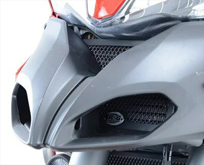 バイクパーツ R&G(アールアンドジー) オイルクーラーガード ブラック RG-OCG0020BK 4582483531395