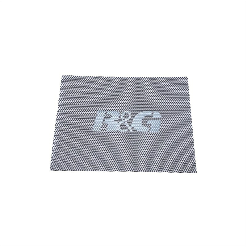 バイクパーツ 冷却系 アールアンドジー ラジエターガード チタンレーシング RG-RADUMRACITI 4582483536420 汎用 約30x40cm
