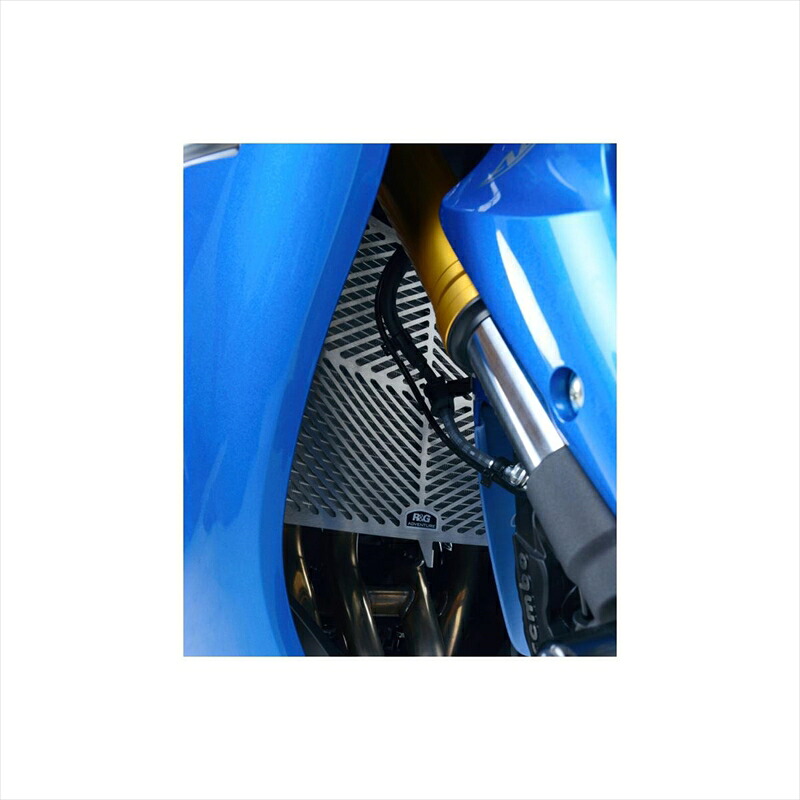 バイクパーツ 冷却系アールアンドジー ステンレス ラジエターガードRG-SRG0040SS 4582483537120GSX-S1000/F ABS 15-｜バイク用品はとやグループ2号店