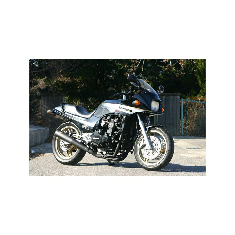 バイクパーツNOJIMA ENGINEERING(ノジマエンジニアリング) メガホン フルEX 4-1SC ステンブラック NMSX604MB4548664486922GPZ900R ALL｜バイク用品はとやグループ2号店