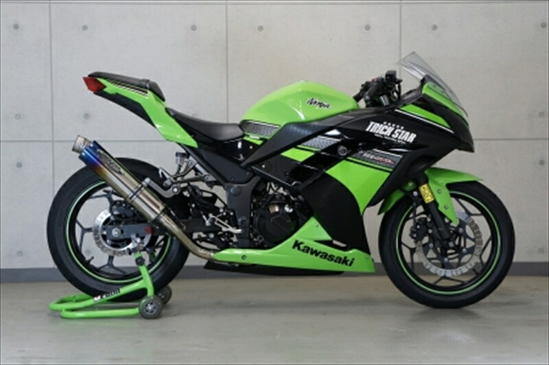 バイクパーツ TRICK STAR(トリックスター) レーシングフルエキゾースト 焼キチタン RFS-015D-YTGP 4560417392175