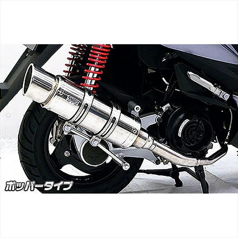 バイクパーツ マフラー ウイルズウィン ロイヤルマフラー ポッパータイプ 482-59-02 4548916199990 キムコ VJR125i