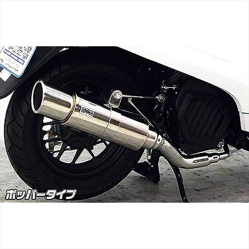バイクパーツ マフラー ウイルズウィン ロイヤルマフラー ポッパータイプ 1522-59-02 4548916222995 ダンク AF74