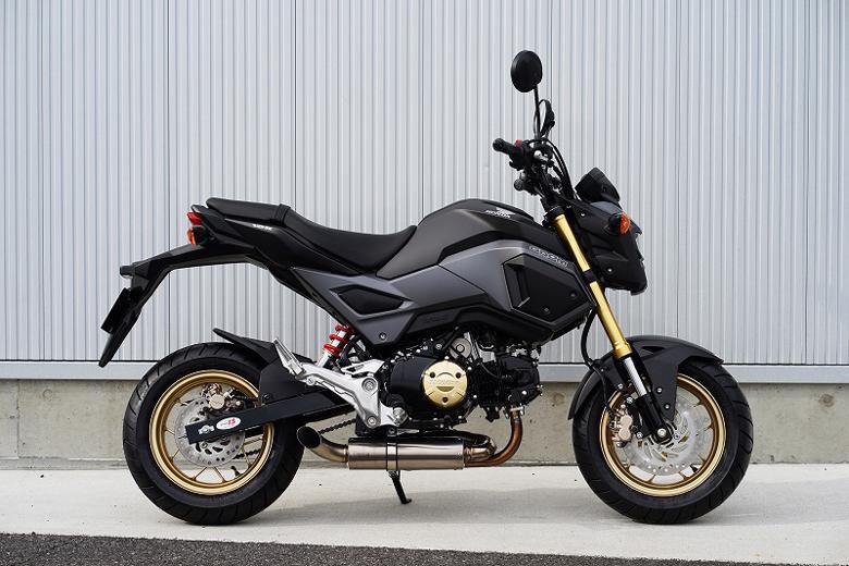 バイク用品 マフラー ヤマモトレーシング ヤマモト.R SPEC-A SUS DOWN TYPE-II GROM 13-17 10129-71DT2 4521717007244