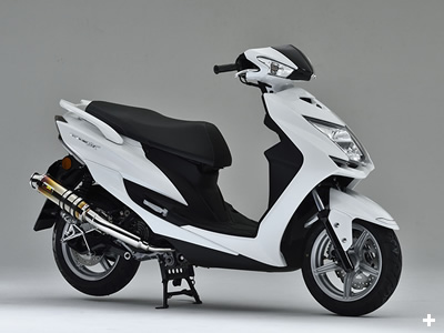 バイク用品 マフラーリアライズレーシング リアライズ イグジスト チタンマフラー シグナスX SR EBJ-SEA5J E3T5E340-010-01 4548916756995取寄品|バイク用品はとやグループ2号店