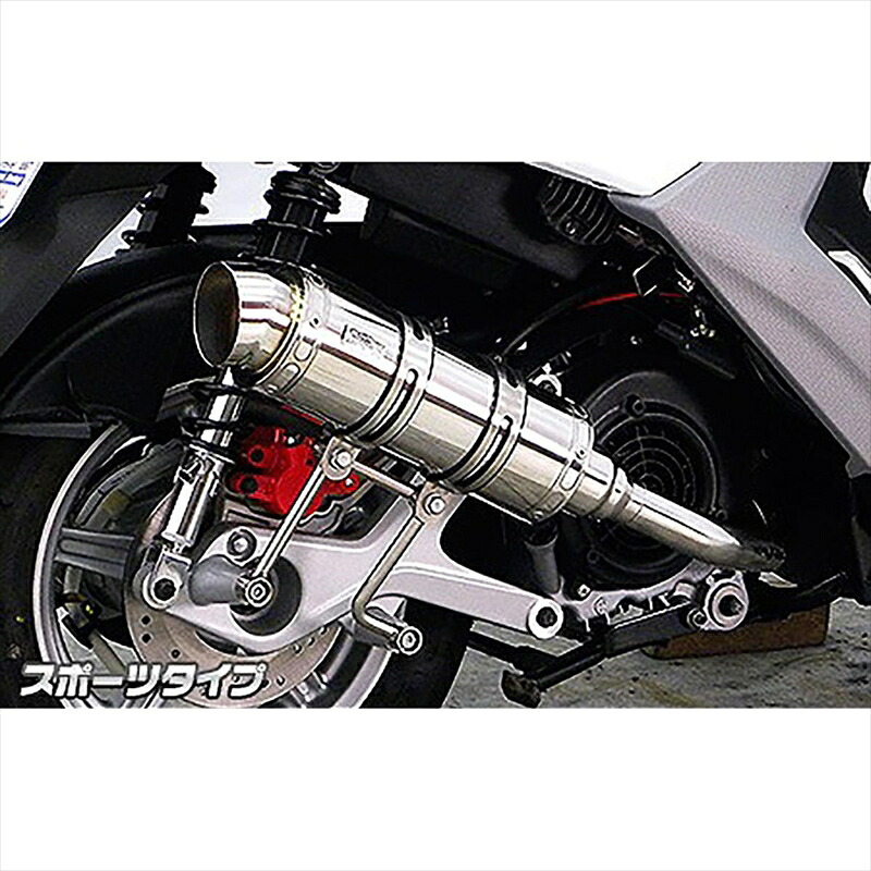 バイクパーツ マフラー ウイルズウィン ロイヤルマフラー スポーツタイプ 1672-59-03 4548916776177 BWs125 2BJ-SED9J/EBJ-SEA6J
