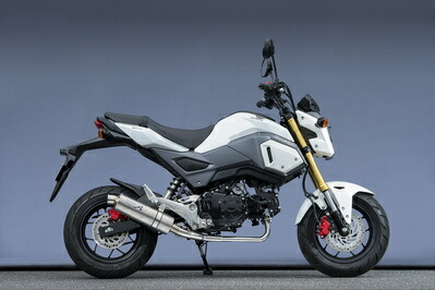 バイク用品 マフラー ヤマモトレーシング ヤマモト.R SUS チタン認証 GROM 16-17 10129-71STC 4521717007275