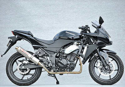 バイク用品 マフラー ヤマモトレーシング ヤマモト.R ステン 2-1 チタン UP レース NINJA250R 08-09 40251-61STR 4521717300659