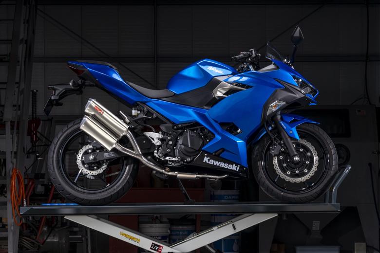 バイク用品 マフラー ヤマモトレーシング ヤマモト.R SPEC-A 2-1-2 TWIN Ninja250 18-(2BK-EX250P) 40255-52TSA 4521717301359