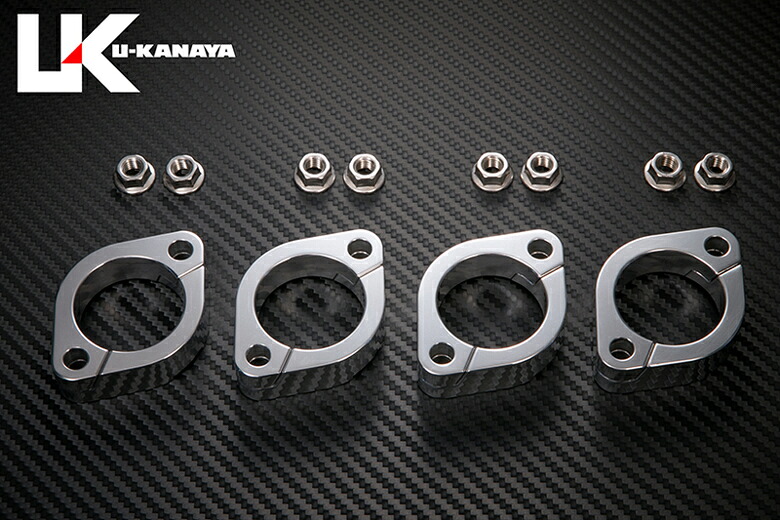 バイクパーツ マフラー ユーカナヤ ビレットエキゾーストフランジ SLV EFSVZEP75 4548916810406 ZEPHYR750/ZEPHYR750RS