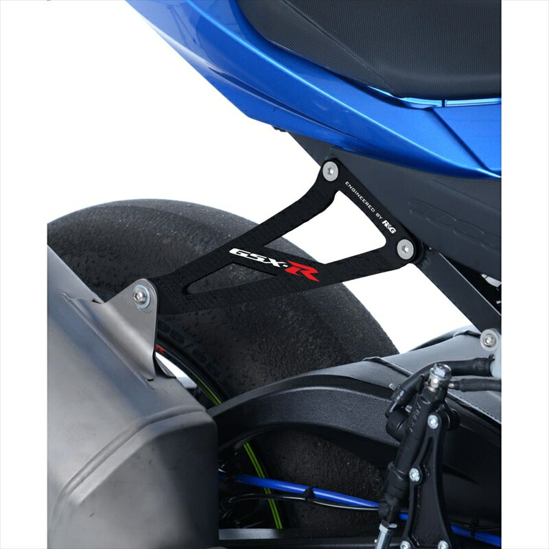バイクパーツ マフラー アールアンドジー エキゾーストハンガー ブラック RG-EH0077BK 4573382059745 GSX-R1000/R 17-