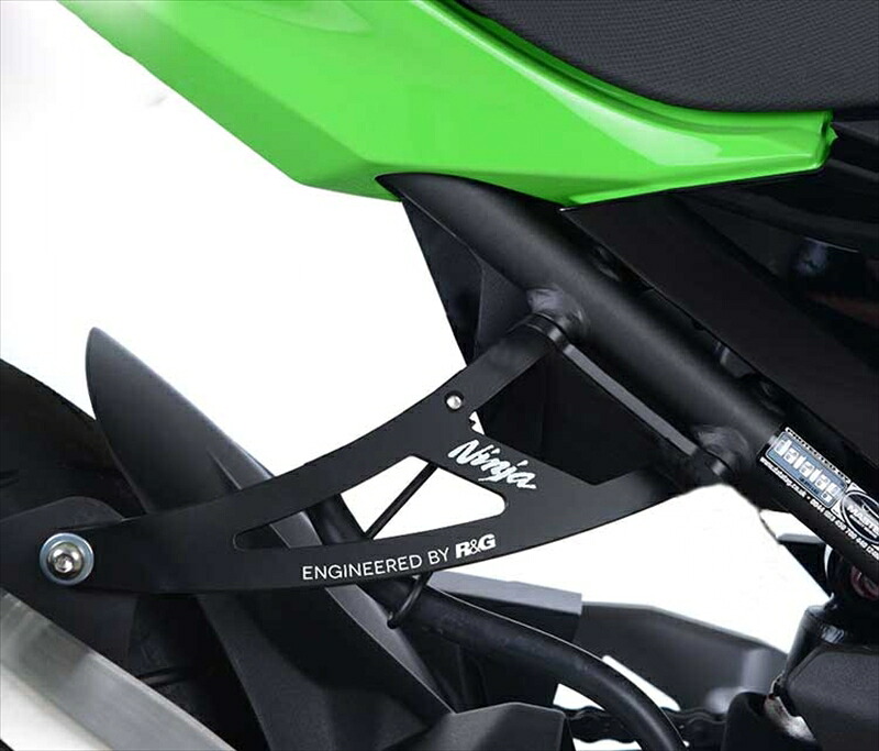 バイクパーツ R&G(アールアンドジー) エキゾーストハンガー ブラック RG-EH0085BKA 4573382089773