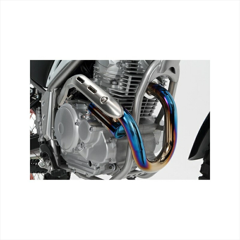 バイクパーツ マフラー ビームスモーターカンパニー フルチタンフロントパイプ/サブチャンバー G223-65-100 4582285343745 TRICKER Fi 08-